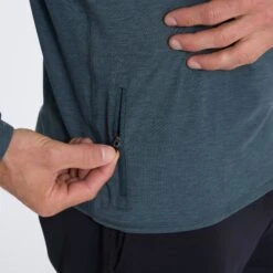 Ease Performance Half Zip | Stone Heather -Cheap Drape Joy Store 0065 V221HSO 03972