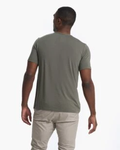 Linear Tech Tee | Oregano -Cheap Drape Joy Store 0189 V196ORE 01212