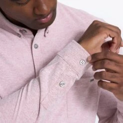 Long Sleeve Ace Button Down | Saltwater Red -Cheap Drape Joy Store 0195 V185SWR 00264