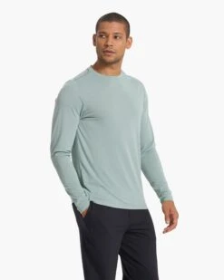 Long Sleeve Current Tech Tee | Neptune -Cheap Drape Joy Store V1003NPT SP23 M ECOMM TOPS TOP 2483 1X1 be6161bf 78f0 4f58 9ed9 271c05a83772