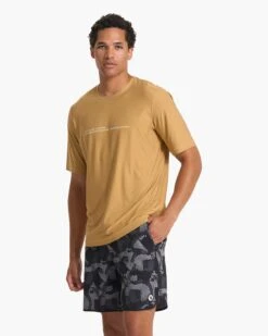Short Sleeve Uluwatu 23 Water Tee | Dark Golden Heather -Cheap Drape Joy Store V1008DGH SP23 M ECOMM TOPS TOP 0300 1x1 9e07e365 5b3c 4d88 bd6b 4b0e12b5f22e