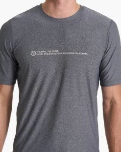 Short Sleeve Uluwatu 23 Water Tee | Charcoal Heather -Cheap Drape Joy Store V1008HCC SP23 M ECOMM TOPS DETAIL 0906 1x1 4a5c8c2c ffc2 4b81 a398 03c04f9fbcfa