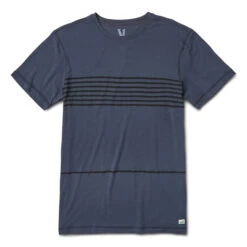 Tuvalu Tee | Navy Stripe