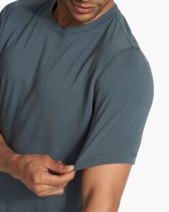 Tuvalu Tee | Lake -Cheap Drape Joy Store V101LAK FA23 M ECOMM TOPS DETAIL 6