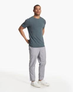 Tuvalu Tee | Lake -Cheap Drape Joy Store V101LAK FA23 M ECOMM TOPS FULL 4