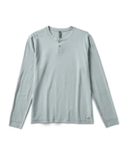 Long Sleeve Ever Henley | Stormy