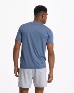 Tradewind Performance Tee | Coastal Heather -Cheap Drape Joy Store V109CLH 10976