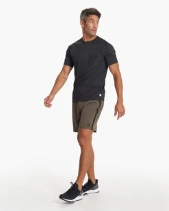 Tradewind Performance Tee | Black Heather -Cheap Drape Joy Store V109HBK FA21 M ECOMM FULL 0438