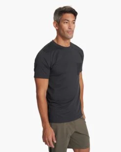 Tradewind Performance Tee | Black Heather -Cheap Drape Joy Store V109HBK FA21 M ECOMM TOP 0490