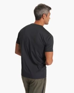 Tradewind Performance Tee | Black Heather -Cheap Drape Joy Store V109HBK FA21 M ECOMM TOP 0500