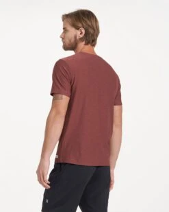 Strato Tech Tee | Cedar Heather -Cheap Drape Joy Store V126HCD 2458