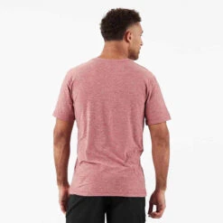 Strato Tech Tee | Saltwater Red Heather -Cheap Drape Joy Store V126SWH 2