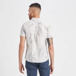 Crest Short Sleeve Button-Down | Salt Vintage Floral -Cheap Drape Joy Store V150SVF 3