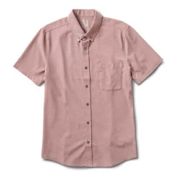 Bishop Short-Sleeve Button-Down | Saltwater Red