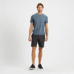 Flux Tee | Indigo Heather -Cheap Drape Joy Store V163HTI 4
