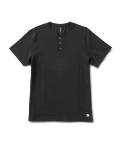 Short-Sleeve Ever Henley | Black