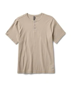 Short Sleeve Ever Henley | Gravel