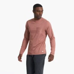 Long Sleeve Tradewind Performance Tee | Penny Heather -Cheap Drape Joy Store V177HPE 02899