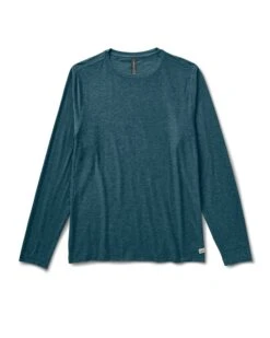 Long Sleeve Strato Tech Tee | Beryl Heather