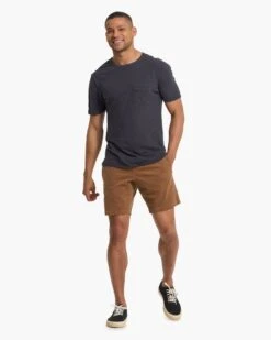 The Rise Tee | Charcoal -Cheap Drape Joy Store V182CCL SP21 M ECOMM TOP 2942