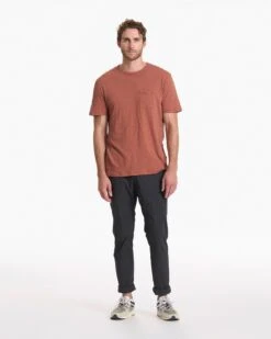 The Rise Tee | Copper -Cheap Drape Joy Store V182COP SP23 M ECOMM TOPS FULL 1965 1x1 0c298f5a c803 47e1 9a17 eec2f0617b17