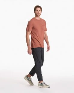 The Rise Tee | Copper -Cheap Drape Joy Store V182COP SP23 M ECOMM TOPS FULL 1990 1x1 1071beec 53a4 450d adce f44c2a911742