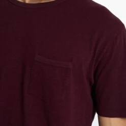 The Rise Tee | Ruby -Cheap Drape Joy Store V182RUB 01271