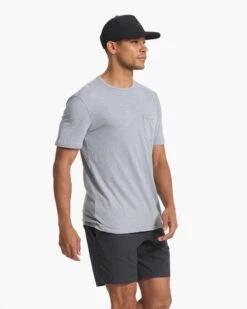 The Rise Tee | Steel -Cheap Drape Joy Store V182SEE SP23 M ECOMM TOPS TOP 5248 1X1 aa54bb2d 0659 499a b8d3 1be614281189