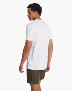 The Rise Tee | White -Cheap Drape Joy Store V182WHT SP21 M ECOMM TOP 2818