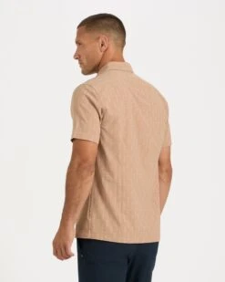Short-Sleeve Bridge Button Down | Wheat Arrows -Cheap Drape Joy Store V184WHA 4 babc9c1d 6e99 4526 9d5f dc0fe557c509