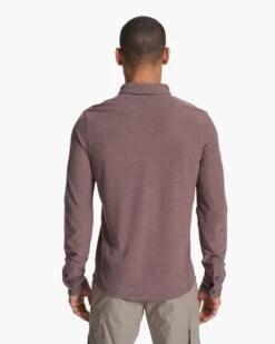 Long Sleeve Ace Button Down | Hazel -Cheap Drape Joy Store V185HZL FA23 M ECOMM TOPS BACK TOPS 4