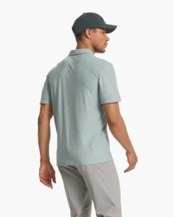 Strato Tech Polo | Neptune Heather -Cheap Drape Joy Store V188HNP SP23 M ECOMM TOP 1398 1x1 1c310e3e e1d5 47fe 8202 52b3d9daccdf