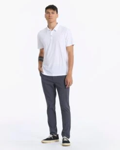 Strato Tech Polo | White -Cheap Drape Joy Store V188WHT 00010