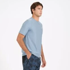 Short-Sleeve Uluwatu 2.0 Water Tee | Cloud Heather -Cheap Drape Joy Store V189HCL 2