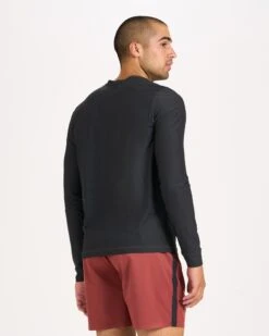 Long-Sleeve Uluwatu 2.0 Water Tee | Black Heather -Cheap Drape Joy Store V190HBK 3