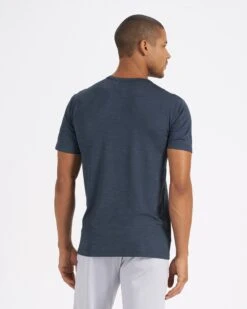 Zephyr Tee | Indigo Heather -Cheap Drape Joy Store V191HTI 3