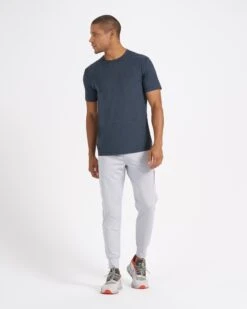 Zephyr Tee | Indigo Heather -Cheap Drape Joy Store V191HTI 4