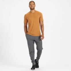 Zephyr Tee | Turmeric Heather -Cheap Drape Joy Store V191HTU 4 b989853c da11 4ce9 b545 cc690ce79204
