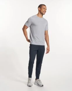 Current Tech Tee | Marble -Cheap Drape Joy Store V195MRB FA23 M ECOMM TOPS FULL 9