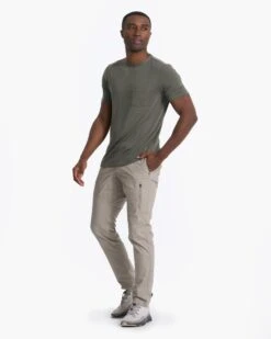 Linear Tech Tee | Oregano -Cheap Drape Joy Store V196ORE 01202