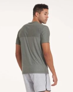 Grandview Tech Tee | Oregano Heather -Cheap Drape Joy Store V197HOR 1676