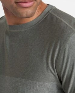 Grandview Tech Tee | Oregano Heather -Cheap Drape Joy Store V197HOR 1767 1