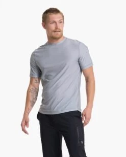 Grandview Tech Tee | Light Heather Grey -Cheap Drape Joy Store V197LHG 111071