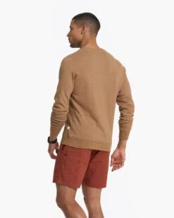 Jeffreys Pullover | Camel Heather 9 Jeffreys Pullover | Camel Heather -Cheap Drape Joy Store V218CMH 1916
