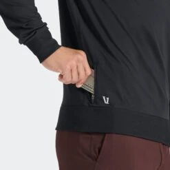 Ponto Performance Crew | Black -Cheap Drape Joy Store V224BLK 4