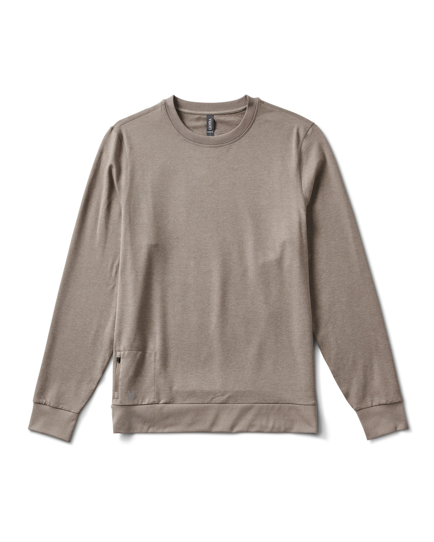 Ponto Performance Crew | Walnut Heather 1 Ponto Performance Crew | Walnut Heather