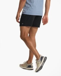 Ponto Short 5" | Black Heather -Cheap Drape Joy Store V3005HBK FA22 M ECOMM BOTTOM 0709