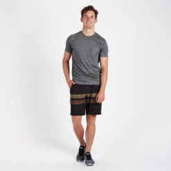 Kore Short | Black Saffron Texture -Cheap Drape Joy Store V302BST 4