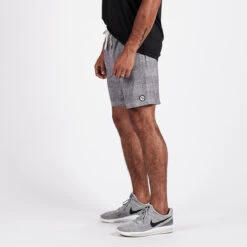 Kore Short | Grey Weave Texture -Cheap Drape Joy Store V302GWT 3