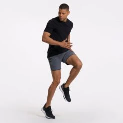 Banks Short | Engineered Charcoal Stripe -Cheap Drape Joy Store V330CEG 0245